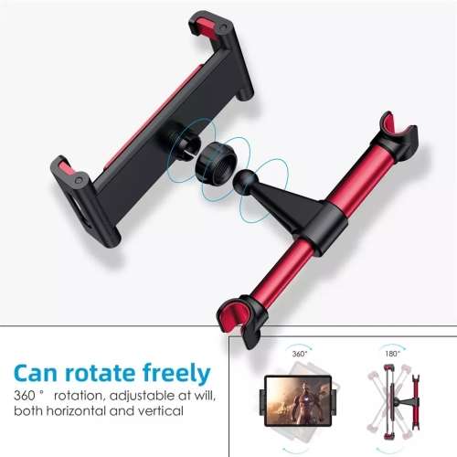 360 Degree Rotating Phone Holder Tablet Stand Back Seat Headrest