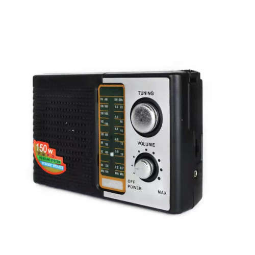 Portable FM/AM/SW1-2 Multi-Band Pointer Type Hand-Tuned Radio
