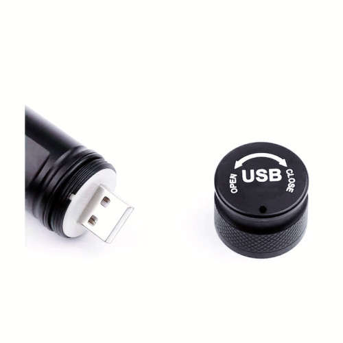 MINI Torch Multifunction Flashlight 6W Led USB Rechargeable