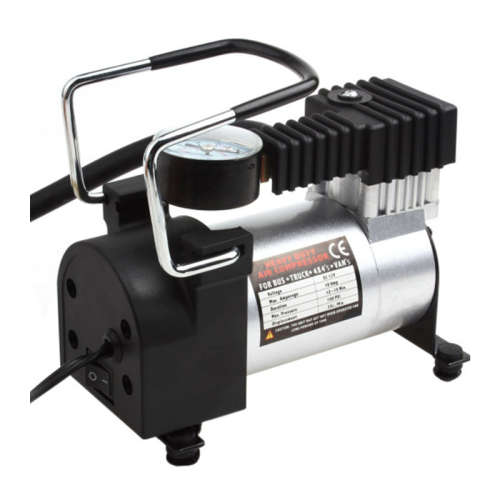 Portable Air Compressor Auto Tire Inflator Pump Car Tool AC12V