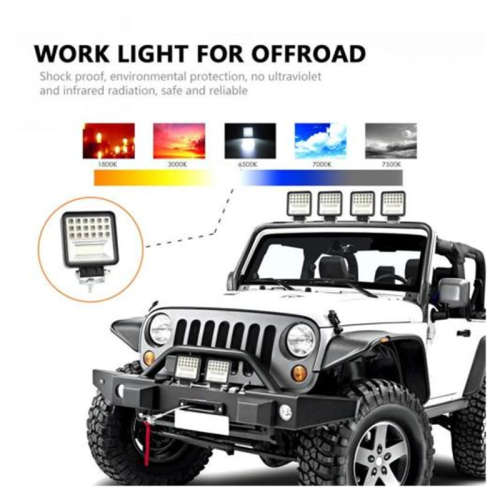 126W Work Night LED Light Led Daytime Running Light
