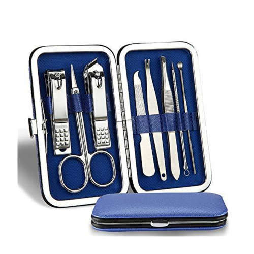 Stainless Steel Manicure Pedicure Kit Nail Clippers Set All in One Beauty Care Tools