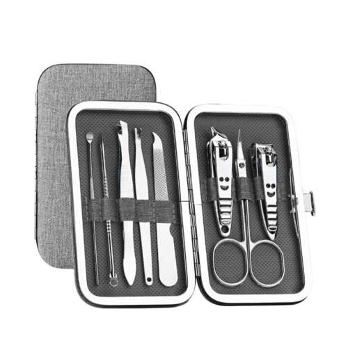 Stainless Steel Manicure Pedicure Kit Nail Clippers Set All in One Beauty Care Tools