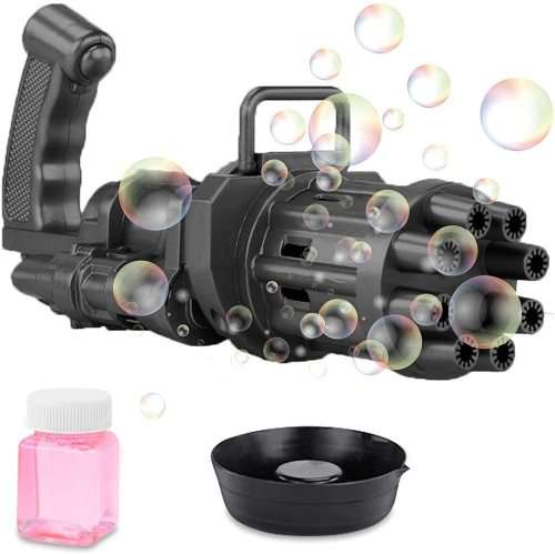 Electric Bubble Gun Soap Bubbles For Children Magic Bubble Outdoor Toys