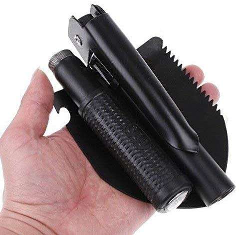 Folding Survival Shovel - Mini Folding Shovel Tool for Car Emergency & Outdoor Survival