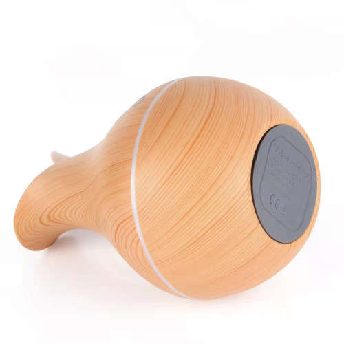 Humidifier LED Ultrasonic Humidifier Vase LED Lights Wood Grain