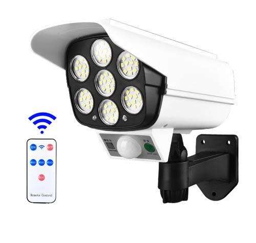 Solar Light Remote Control Fake Camera Sensor Street Lamp Wall Lamp Garden Lamp