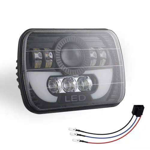 7 Inch Square Headlight Wrangler LED Headlight