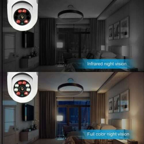 2MP Mini Plus Security Surveillance IP Camera With E27 Bulb