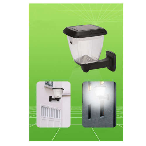 Solar Sensor Wall Light LED Outdoor Waterproof Garden Light Outdoor Wall Light