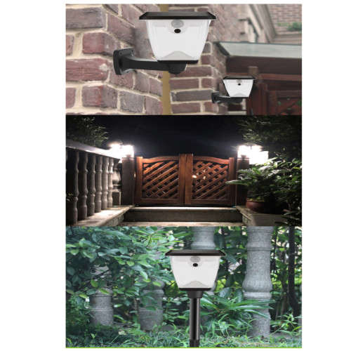 Solar Sensor Wall Light LED Outdoor Waterproof Garden Light Outdoor Wall Light