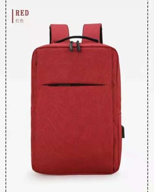 Laptop Backpack School Bag With External USB Charging Slot Design