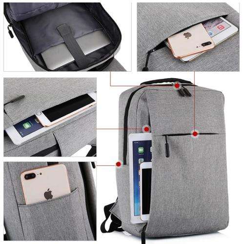 Laptop Backpack School Bag With External USB Charging Slot Design