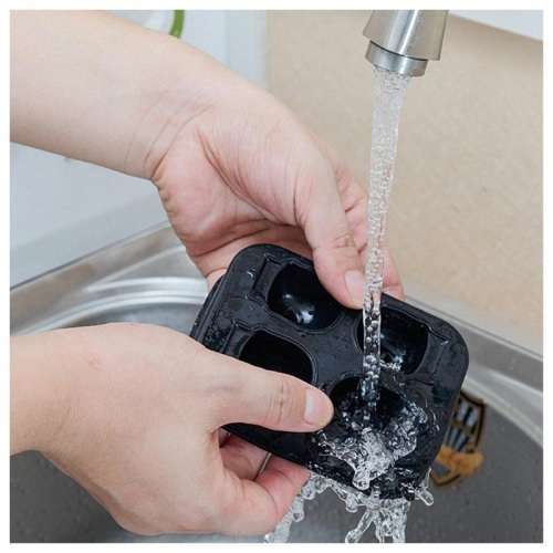 3D Ice Cube Mold Tray Flexible Silicone Ice Cubes