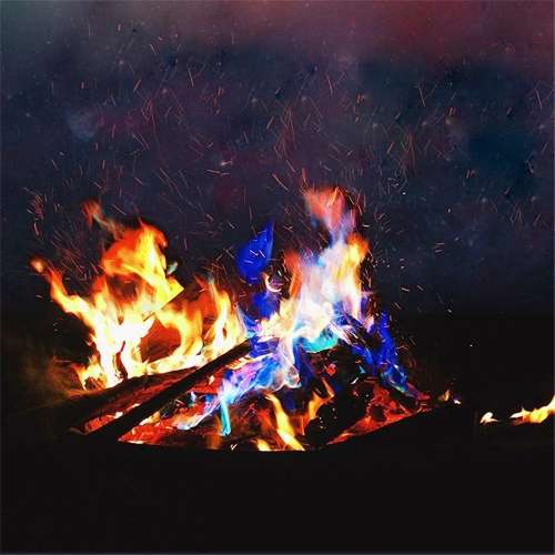 Magic Fire Colorful Flames Powder Bonfire Sachets Trick Outdoor Camping Hiking Survival Tools