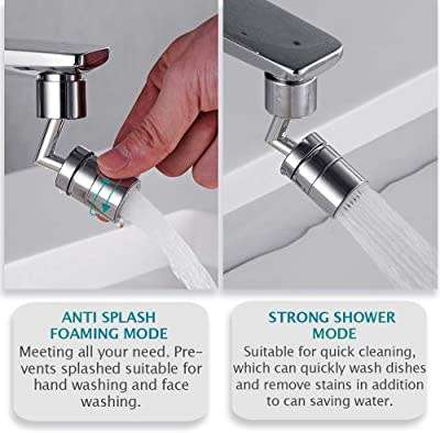 Splash Proof Filter Faucet 720 Swivel Outlet Faucet Kitchen Bathroom Sink