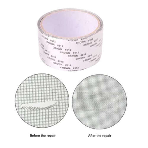 Window Screen Repair Tape Strong Glue Window Repair Tape Insect-Proof Fly Door Mosquito Net