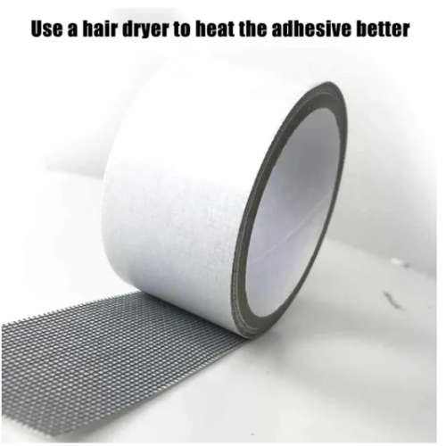 Window Screen Repair Tape Strong Glue Window Repair Tape Insect-Proof Fly Door Mosquito Net