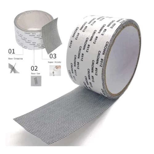 Window Screen Repair Tape Strong Glue Window Repair Tape Insect-Proof Fly Door Mosquito Net