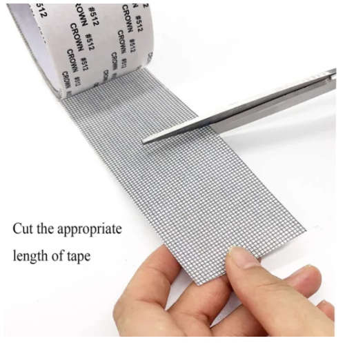 Window Screen Repair Tape Strong Glue Window Repair Tape Insect-Proof Fly Door Mosquito Net