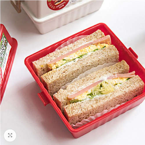 Square Burger Box Bento Lunch Box
