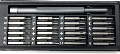 24 in 1 Magnetic Precision Screwdriver Set Electronics Eyeglass & Watch Repair Tool Kit