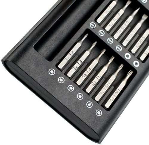 24 in 1 Magnetic Precision Screwdriver Set Electronics Eyeglass & Watch Repair Tool Kit