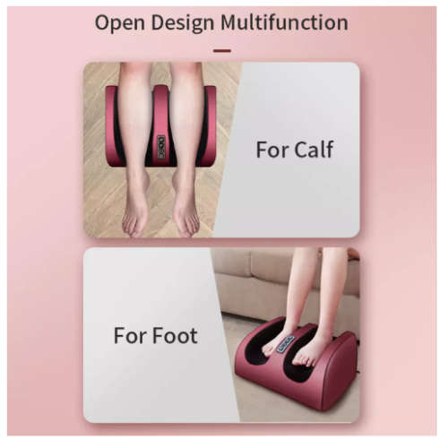 Foot Massager Leg Massage Machine Kneading Heating Calf Massage Tool Pain Relief Relax
