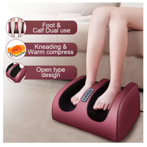 Foot Massager Leg Massage Machine Kneading Heating Calf Massage Tool Pain Relief Relax