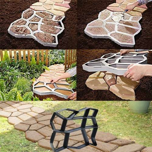 Floor Tile Moulding Tool Cement Floor Mould Floor Tile DIY Paving Mould