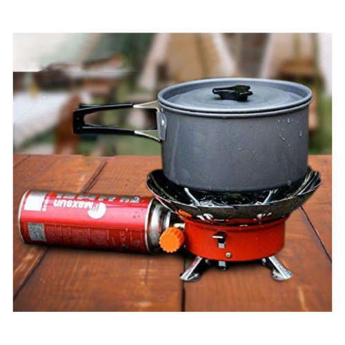 Small Volume Round Folding Camping Butane Gas Stove Burner
