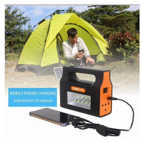 Solar Lighting Kit Support LED Bulbs