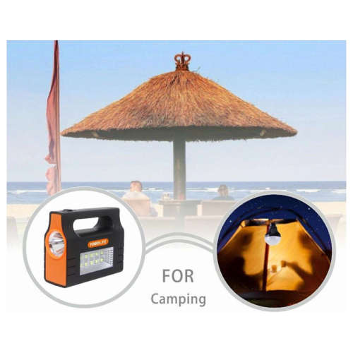 Solar Lighting Kit Support LED Bulbs