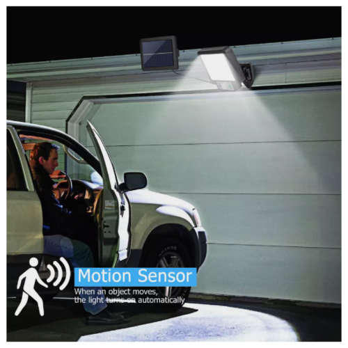 Motion Sensor Induction Path Safety Solar Light LED Solar Wall Light Outdoor Waterproof