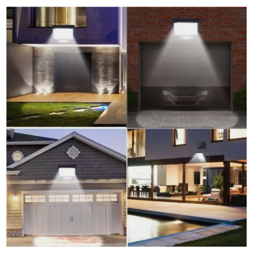 Waterproof Motion Sensor Outdoor Garden Light Led Split Solar Wall Light