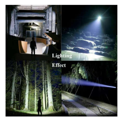 Super Bright LED Light Usb Charge Flashlight 4 Core