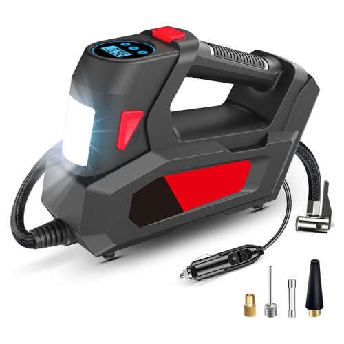 DC 12V Portable Car Tire Inflator Multifunctional Air Pump with Digital Pressure Gauge