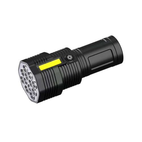 Torches 12 LED Lighting Flashlight USB Rechargeable Outdoor Side Light Flashlight