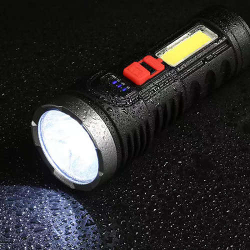 USB  Rechargeable Lashlight LED Multi-Function