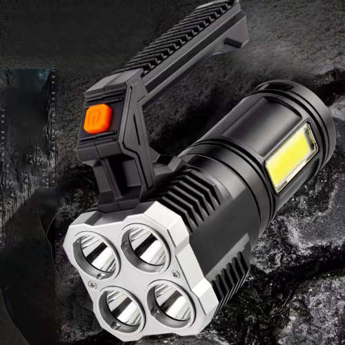 LED Rechargeable Torch Multi-Functional Torch Portable Torch Flashlight
