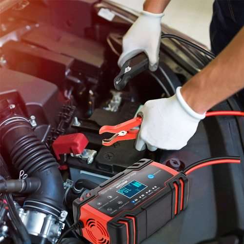 12V 8A - 24V 4A Smart Pulse Repair Battery Charger