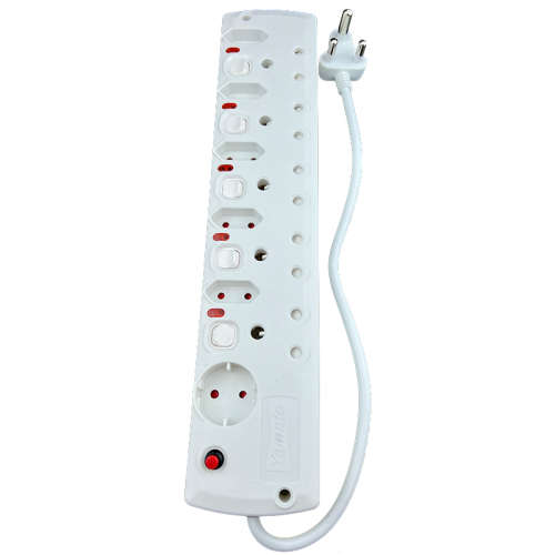 Multi-Way Plug Socket With Switch
