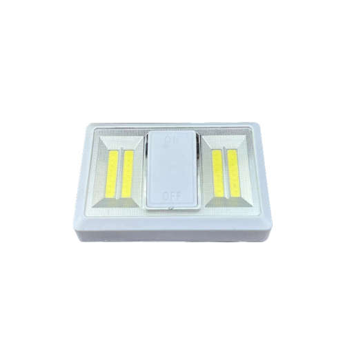 Portable 4 COB LED Wall Light Switch Magnetic with ON/OFF Switch [Battery operated]