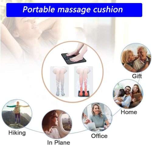 Pad Massager Foot Ems Electric Muscle Mat Stimulator Leg Reshaping Feet Stock