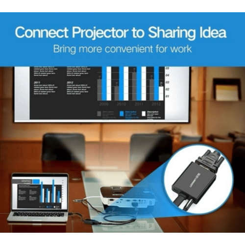 Display Port To VGA Adapter Cable