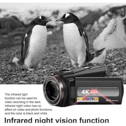 Digital Wifi Camera 48Mega Pixel 4K 16X Zoom With RoadCam App