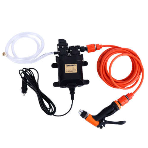 Double Pump Electric Car Wash Machine 12v Car Wash Pump High Pressure Car Wash Water Gun