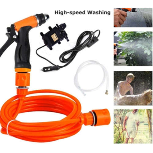 DOUBLE PUMP - 12V High-Pressure Portable Electric Water Pump Car Washer Gun