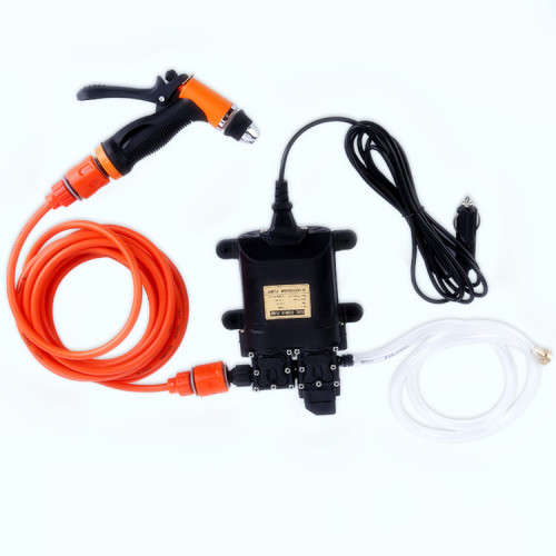 Double Pump Car Washing Machine 12v Car Washing Pump High Pressure Brush Car Water Gun