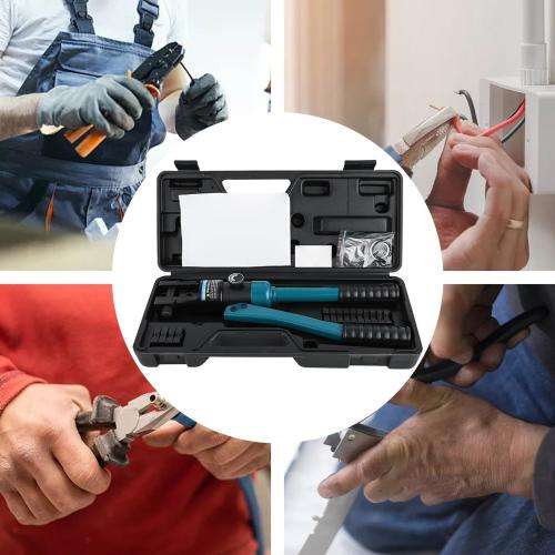 Hydraulic Crimping Tool High Pressure 6T Cable Crimper for Connectors